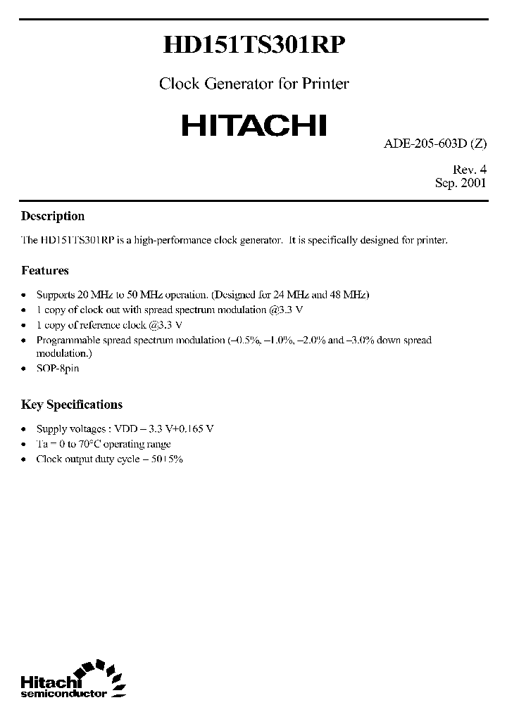 HD151TS301_283091.PDF Datasheet