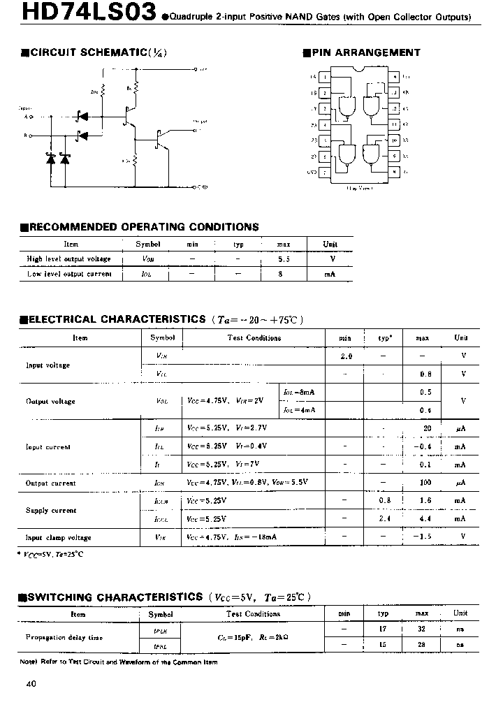 HD74LS03_298152.PDF Datasheet