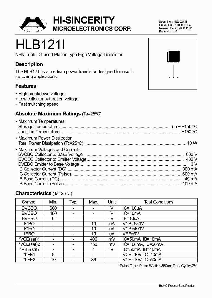 HLB1211_268003.PDF Datasheet
