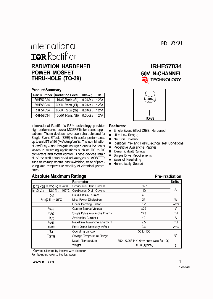 IRHF57034_292886.PDF Datasheet