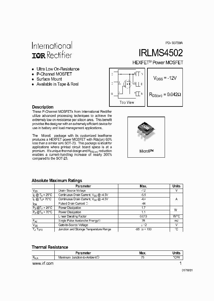 IRLMS4502_289640.PDF Datasheet