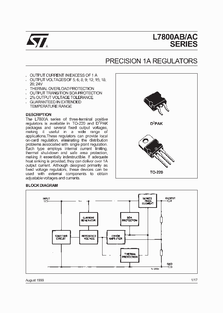 L7800ACSERIES_277540.PDF Datasheet