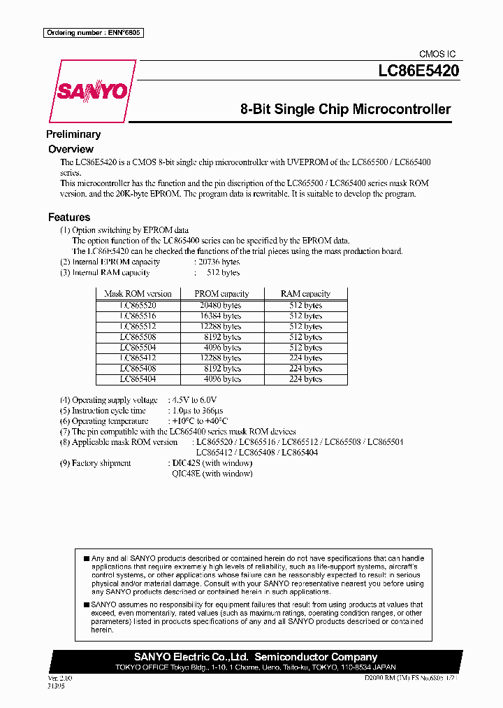 LC865404_152682.PDF Datasheet