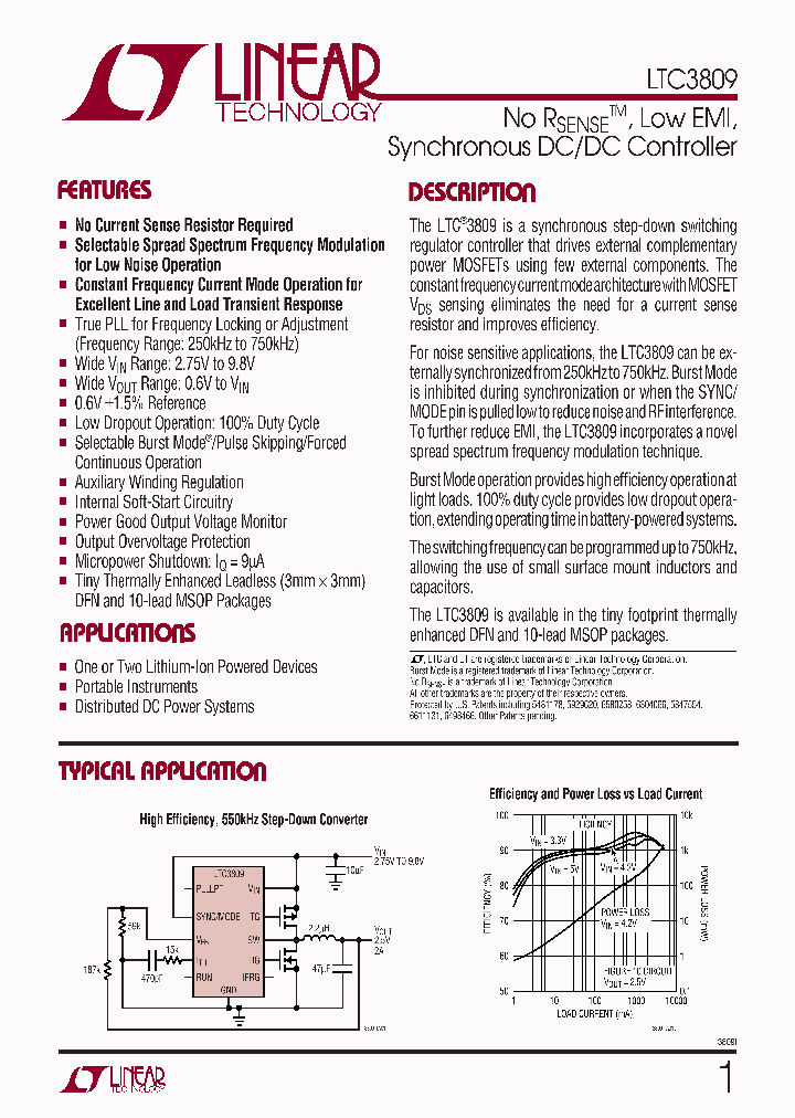 LTC3809_280127.PDF Datasheet