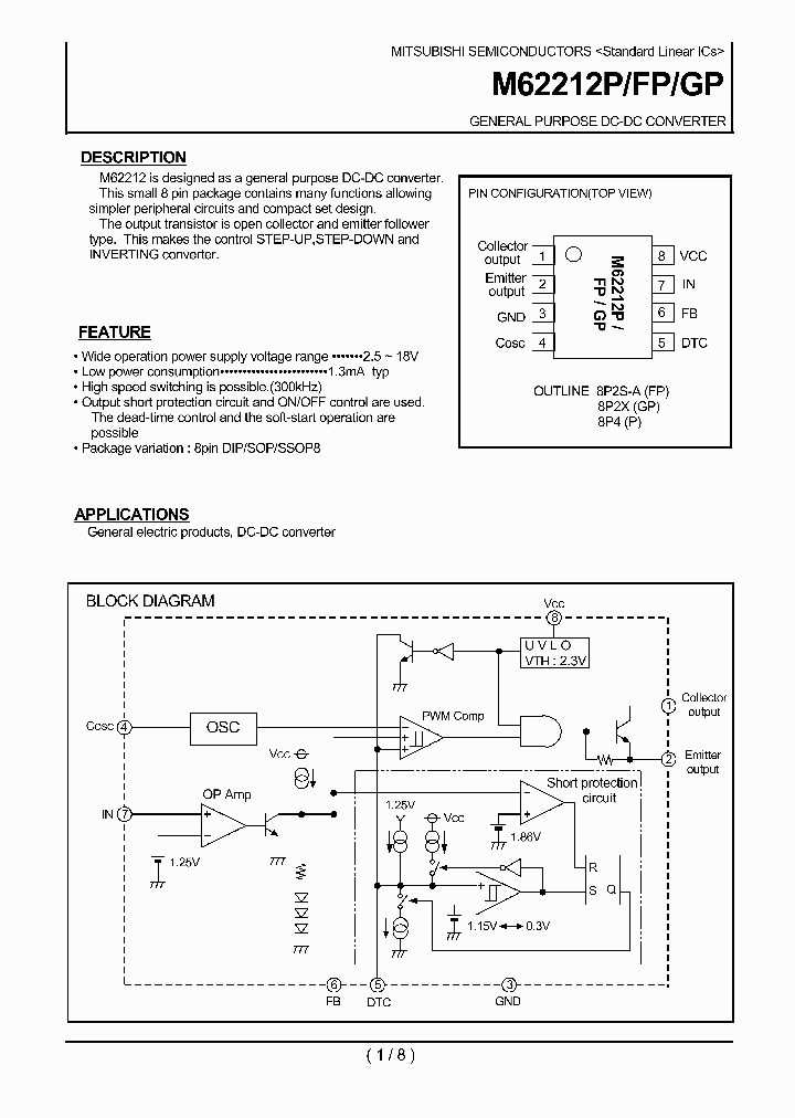 M62212GP_294397.PDF Datasheet