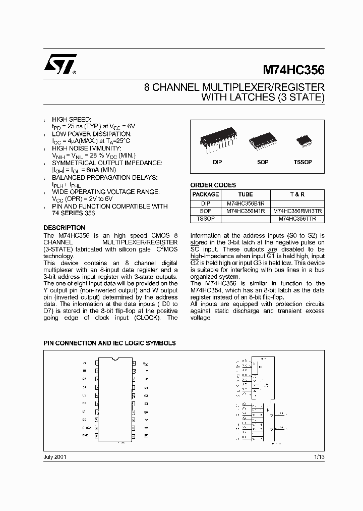 M74HC356_278656.PDF Datasheet