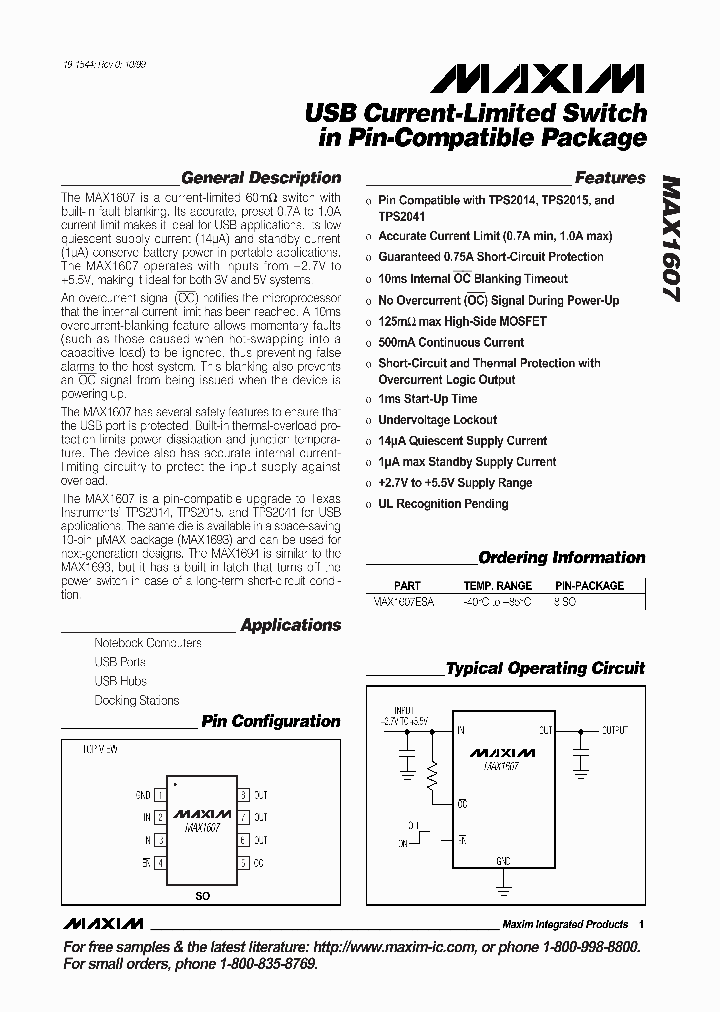 MAX1607_302479.PDF Datasheet