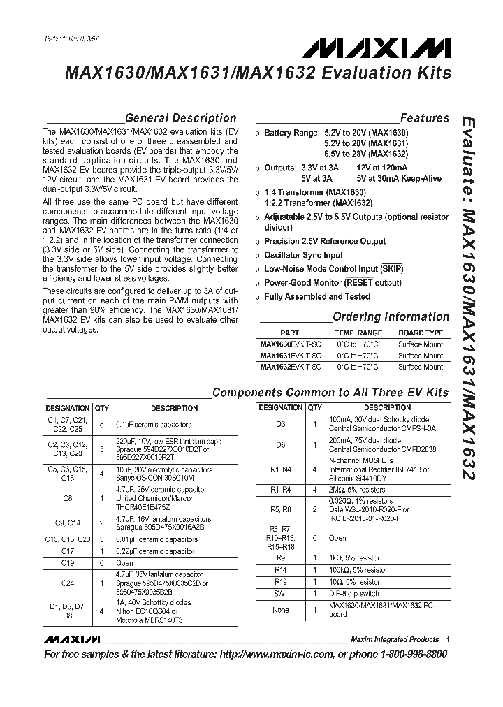 MAX1631EVKIT_250810.PDF Datasheet