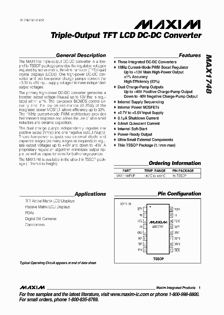MAXIM_196400.PDF Datasheet