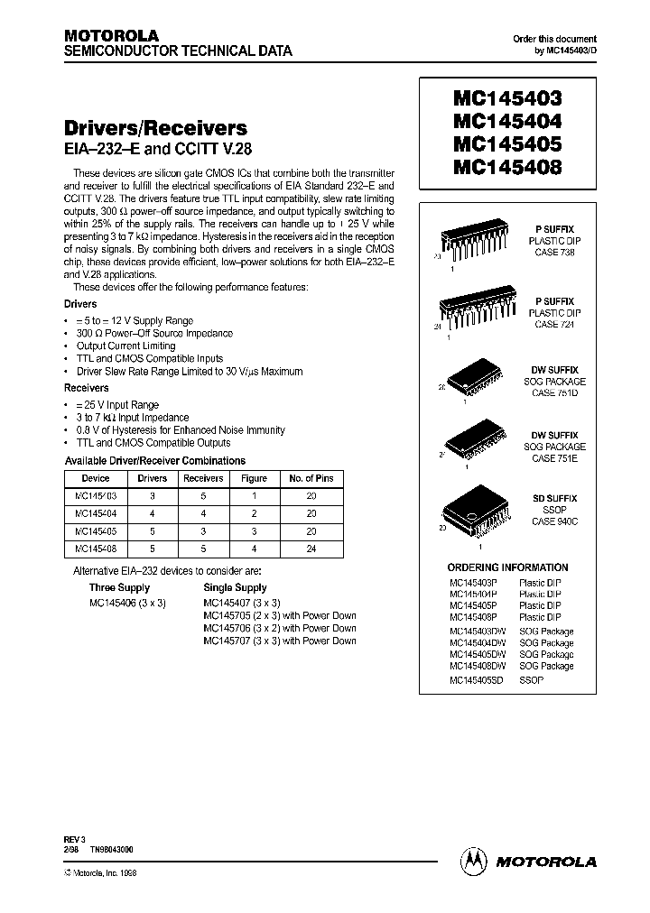 MC145408_277627.PDF Datasheet