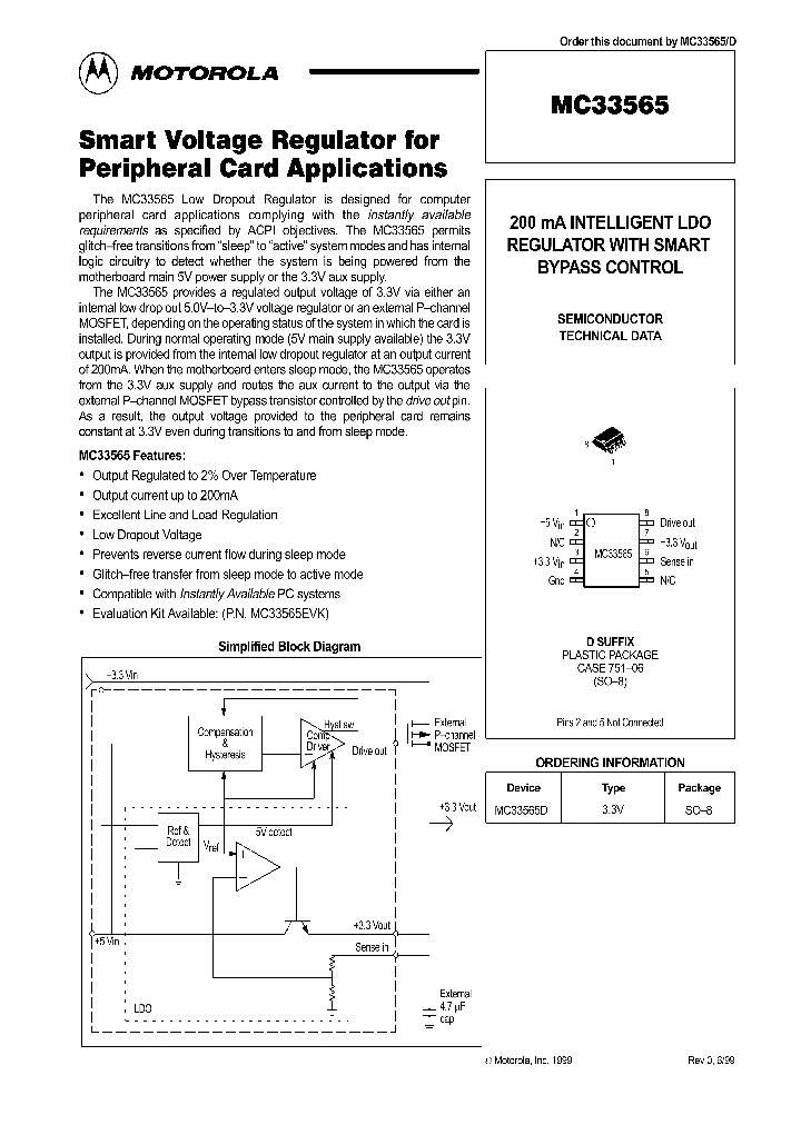 MC33565_111117.PDF Datasheet