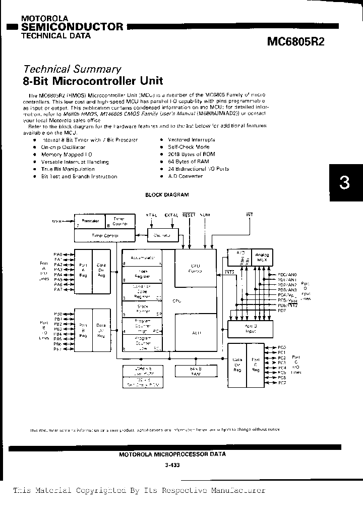 MC6805R3SNBSP_218269.PDF Datasheet