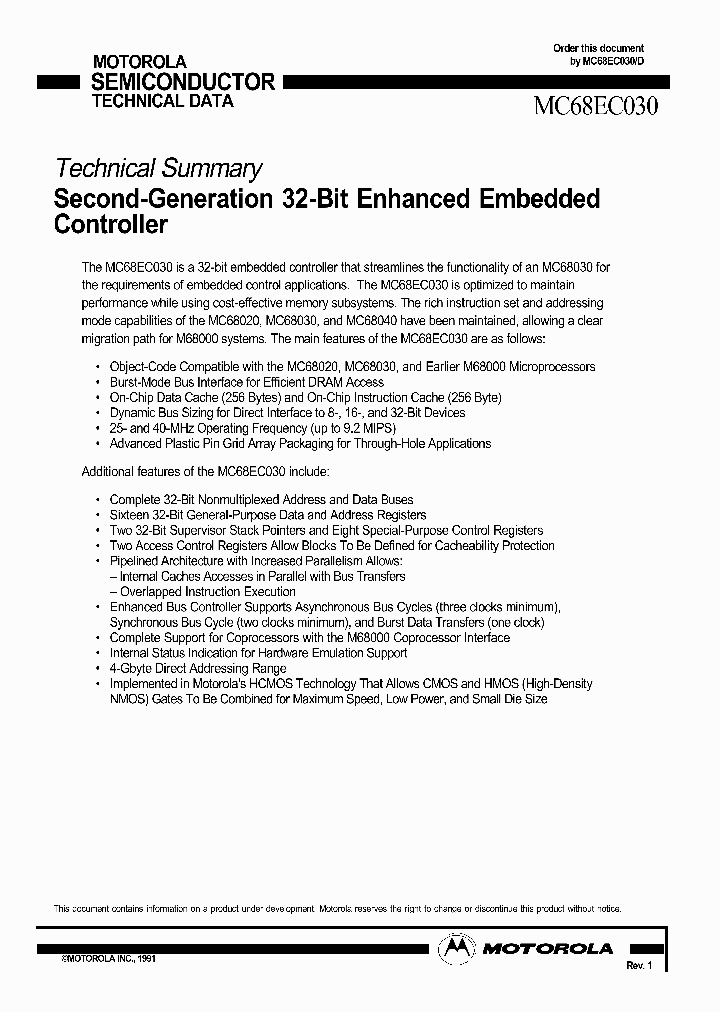 MC68EC030_271973.PDF Datasheet