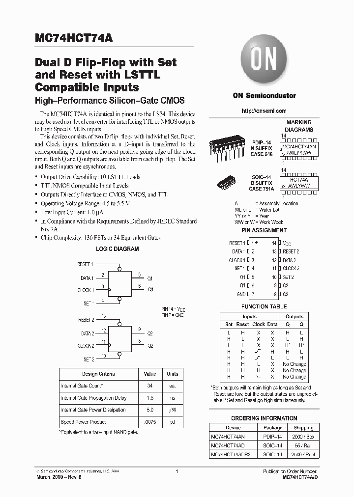 MC74HCT74AD_270949.PDF Datasheet