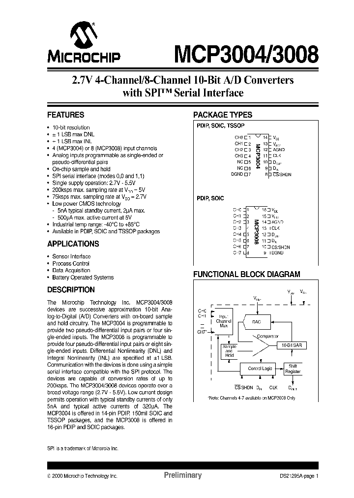 MCP3008_277818.PDF Datasheet
