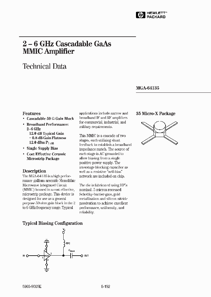 MGA-64135_279162.PDF Datasheet