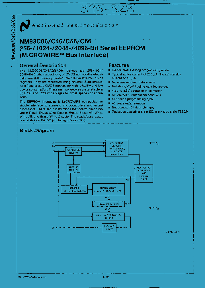 MM93C46N_270589.PDF Datasheet
