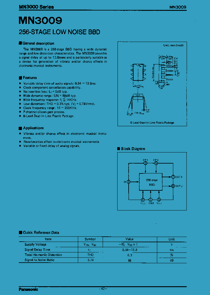 MN3009_270426.PDF Datasheet