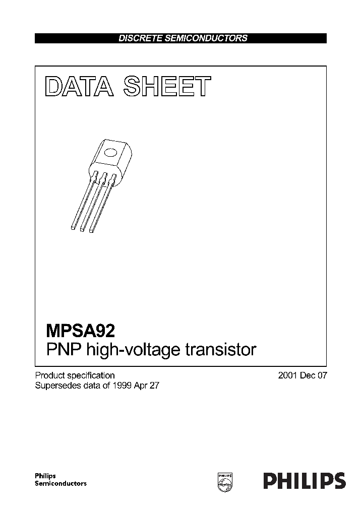 MPSA92_300415.PDF Datasheet
