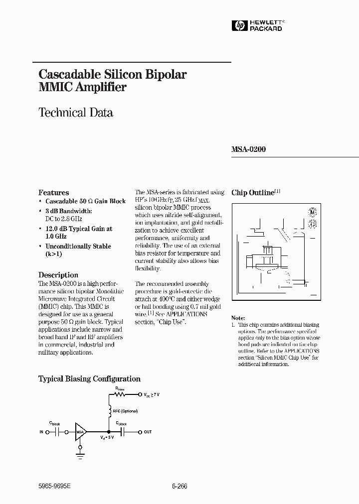 MSA-0200_244447.PDF Datasheet