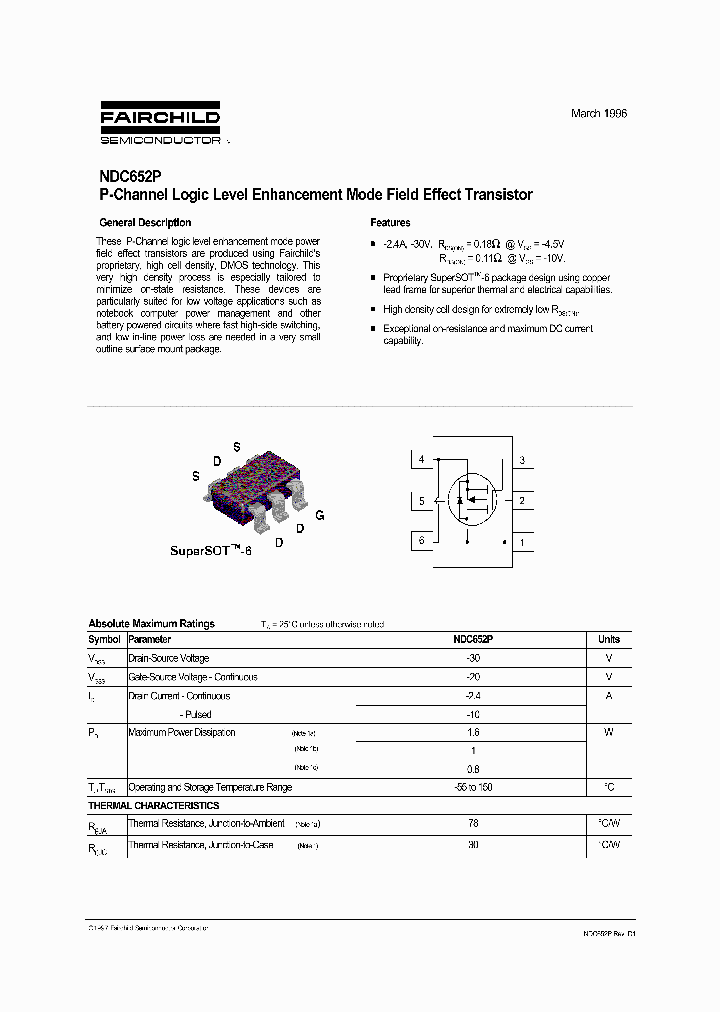 NDC652P_255263.PDF Datasheet