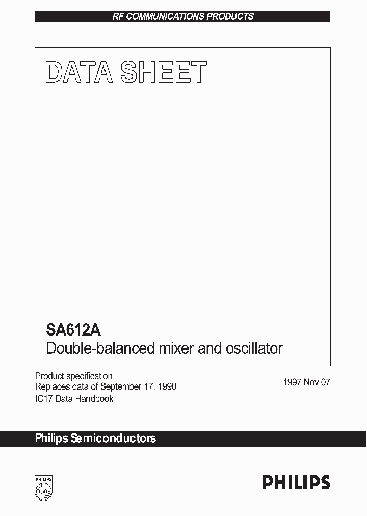 SA602_156306.PDF Datasheet