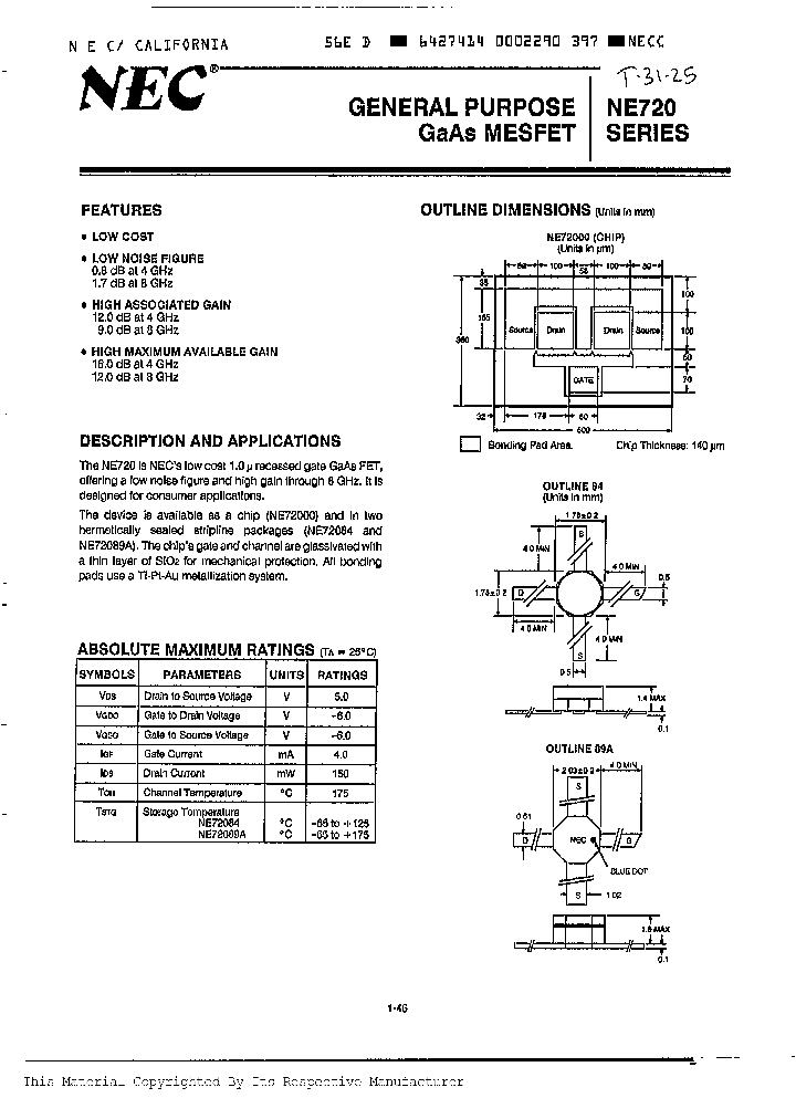 NE72084_289945.PDF Datasheet