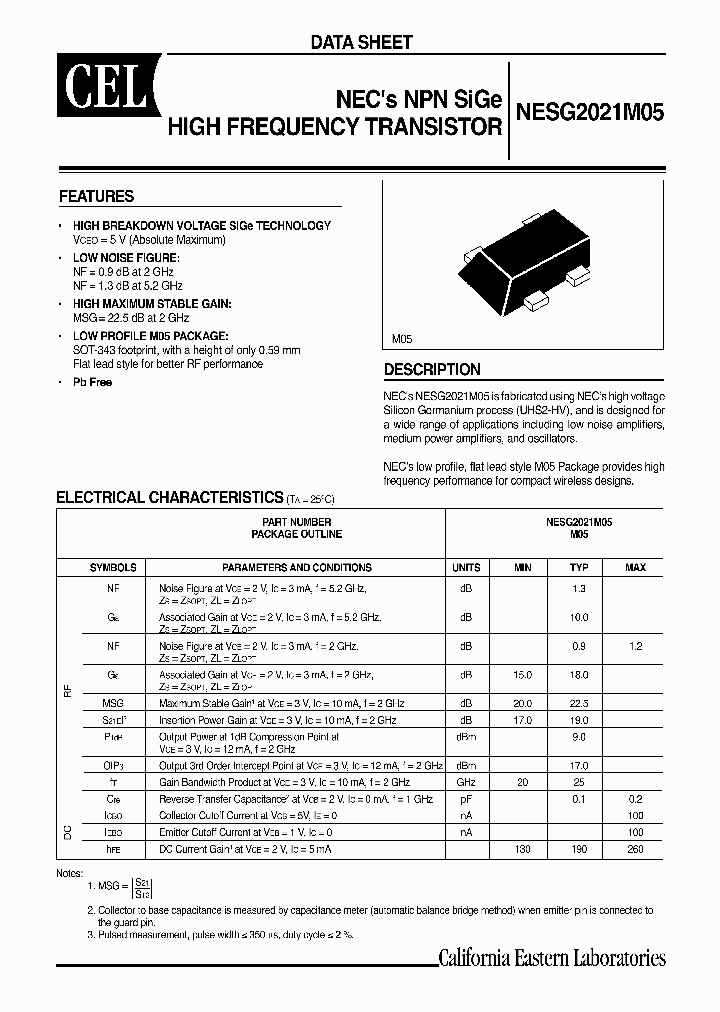 NESG2021M05_266491.PDF Datasheet