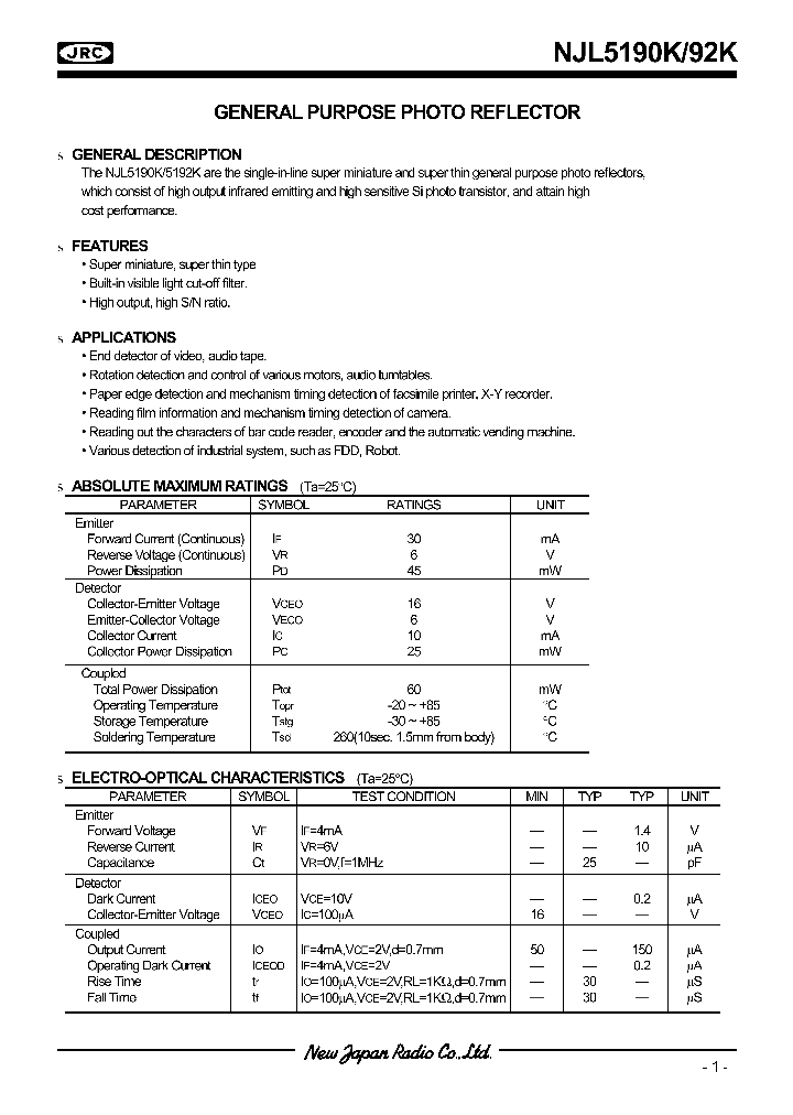 NJL5190K_276309.PDF Datasheet
