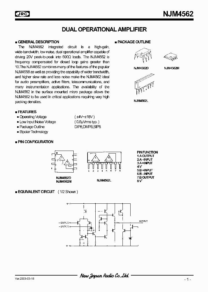 NJM4562_286654.PDF Datasheet