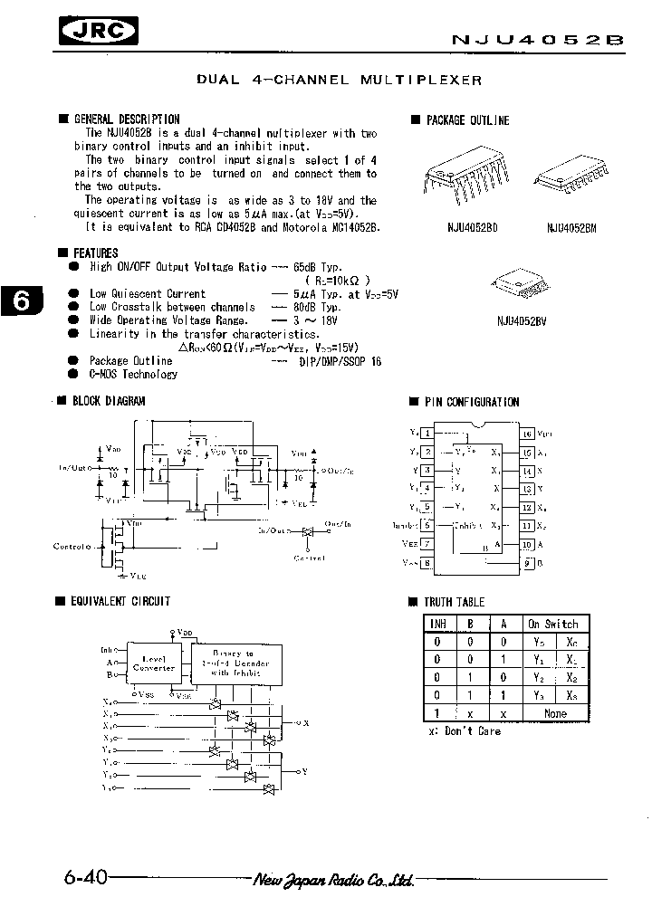 NJU4052B_148745.PDF Datasheet