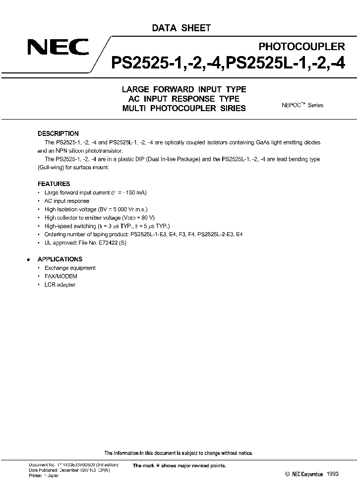 PS2525L-1_274807.PDF Datasheet