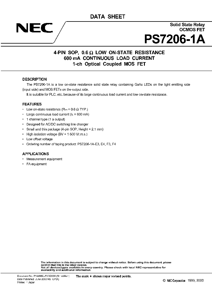 PS7206-1A_243412.PDF Datasheet