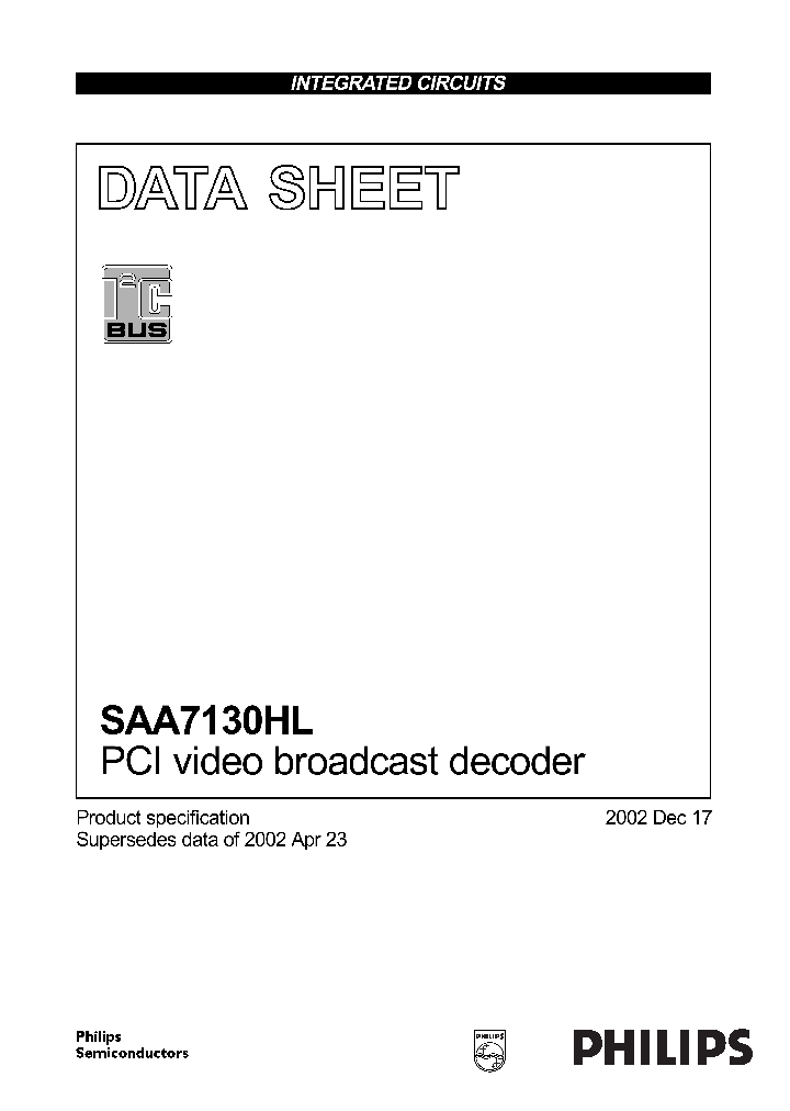 SAA7130HL_291327.PDF Datasheet