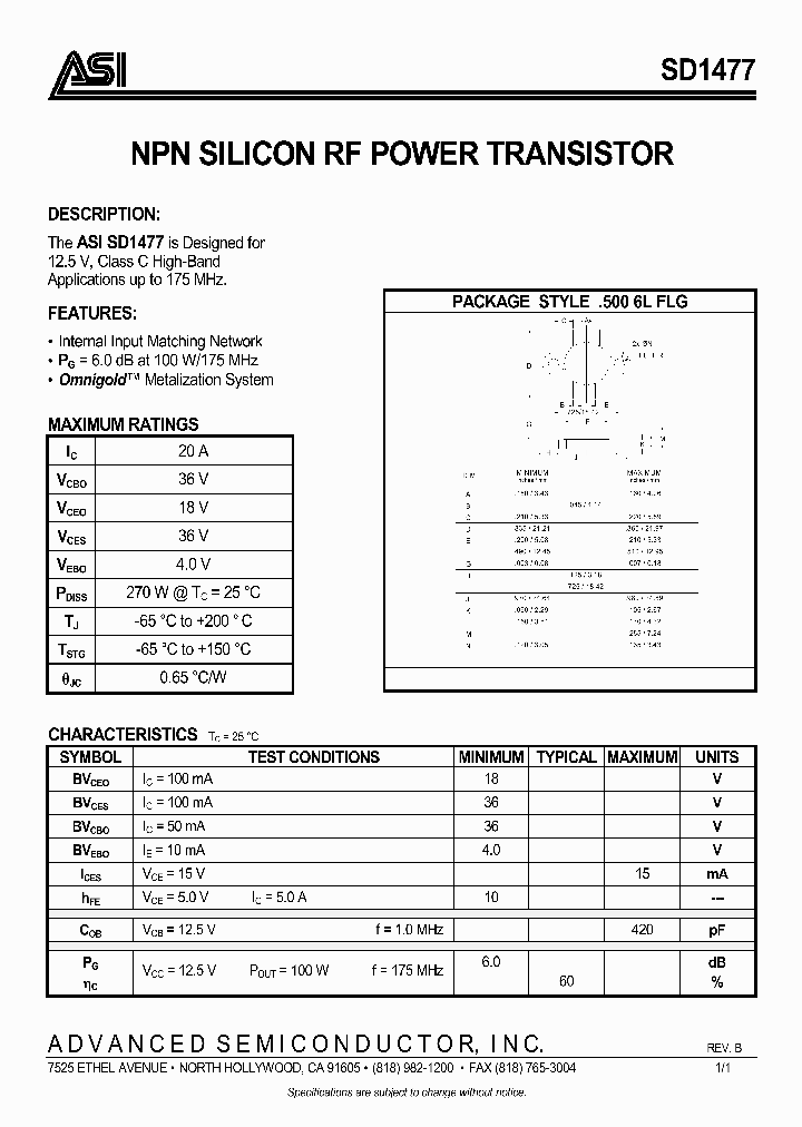 SD1477_264267.PDF Datasheet