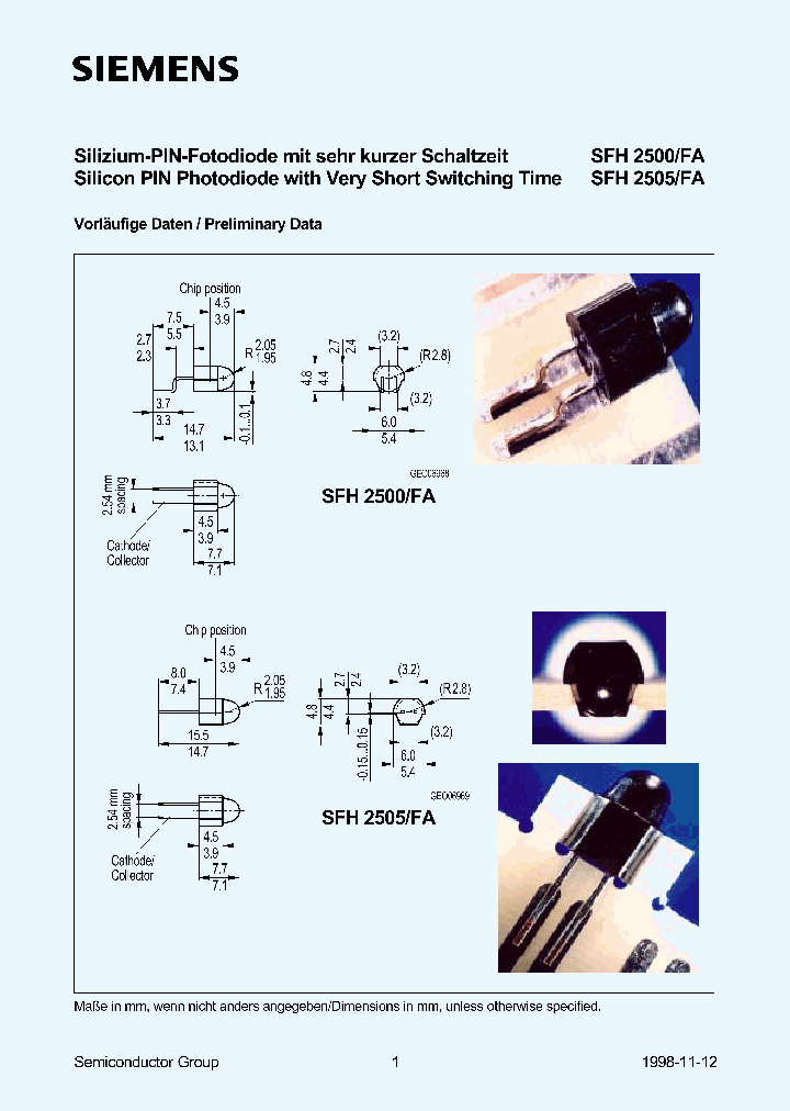 SFH2500FA_286644.PDF Datasheet