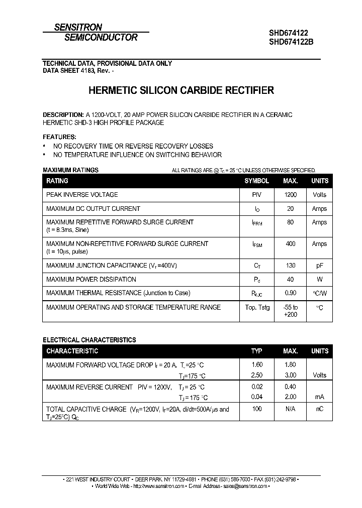 SHD674122_283048.PDF Datasheet