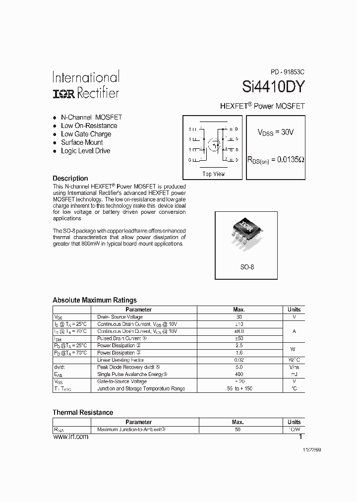 SI4410DY_285533.PDF Datasheet