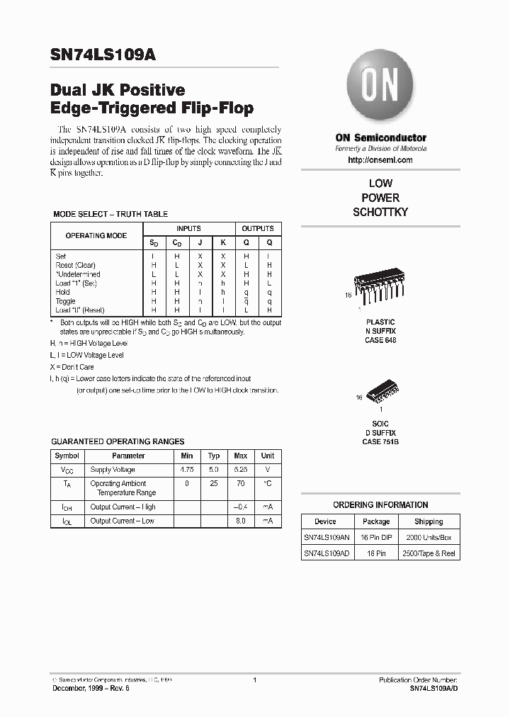 SN74LS109AD_290979.PDF Datasheet