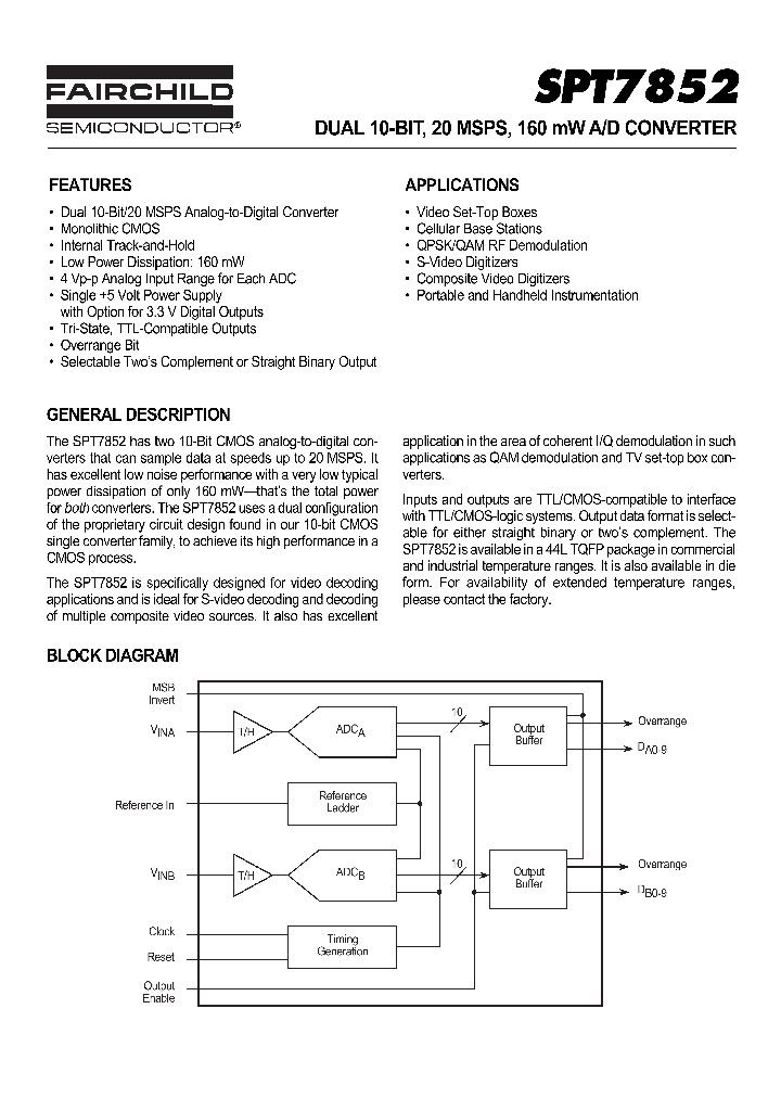 SPT7852_279722.PDF Datasheet