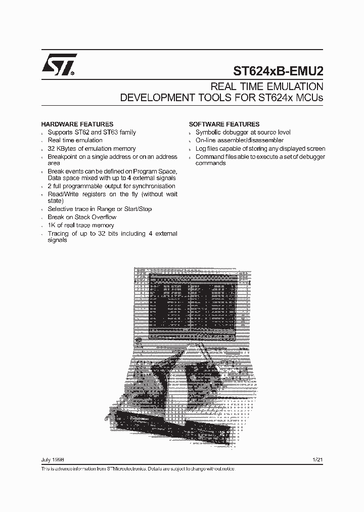 ST624XB-EMU2_275885.PDF Datasheet