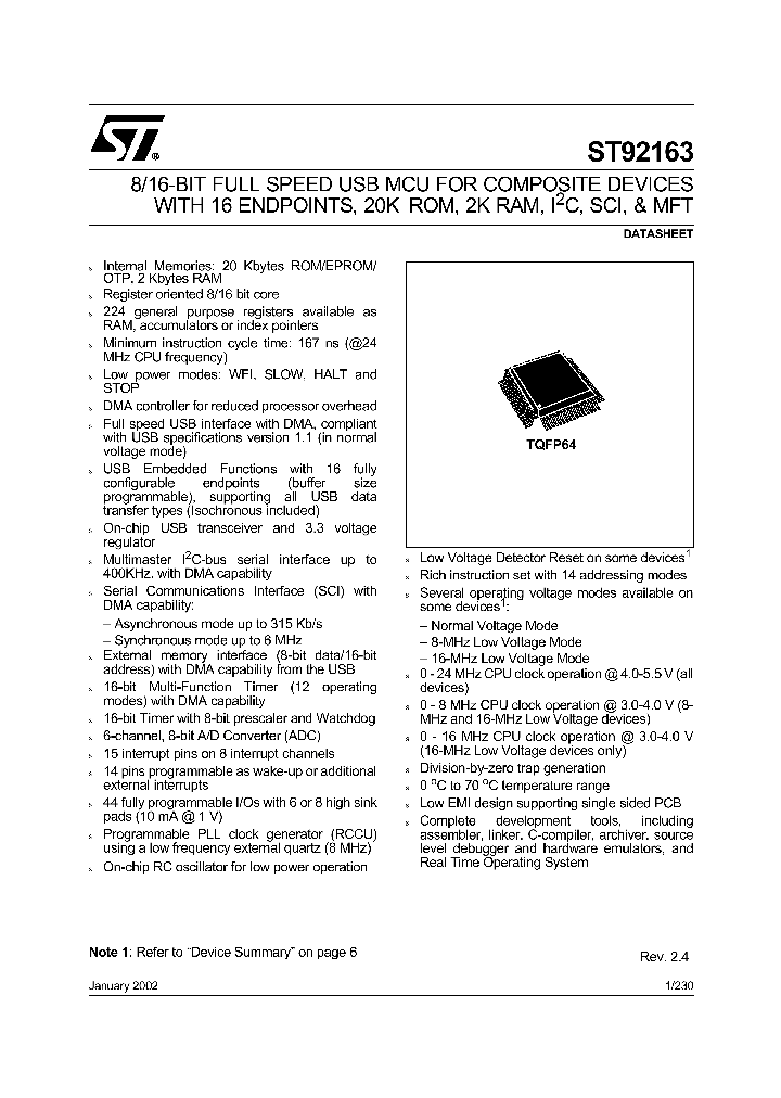 ST92163R4_280897.PDF Datasheet