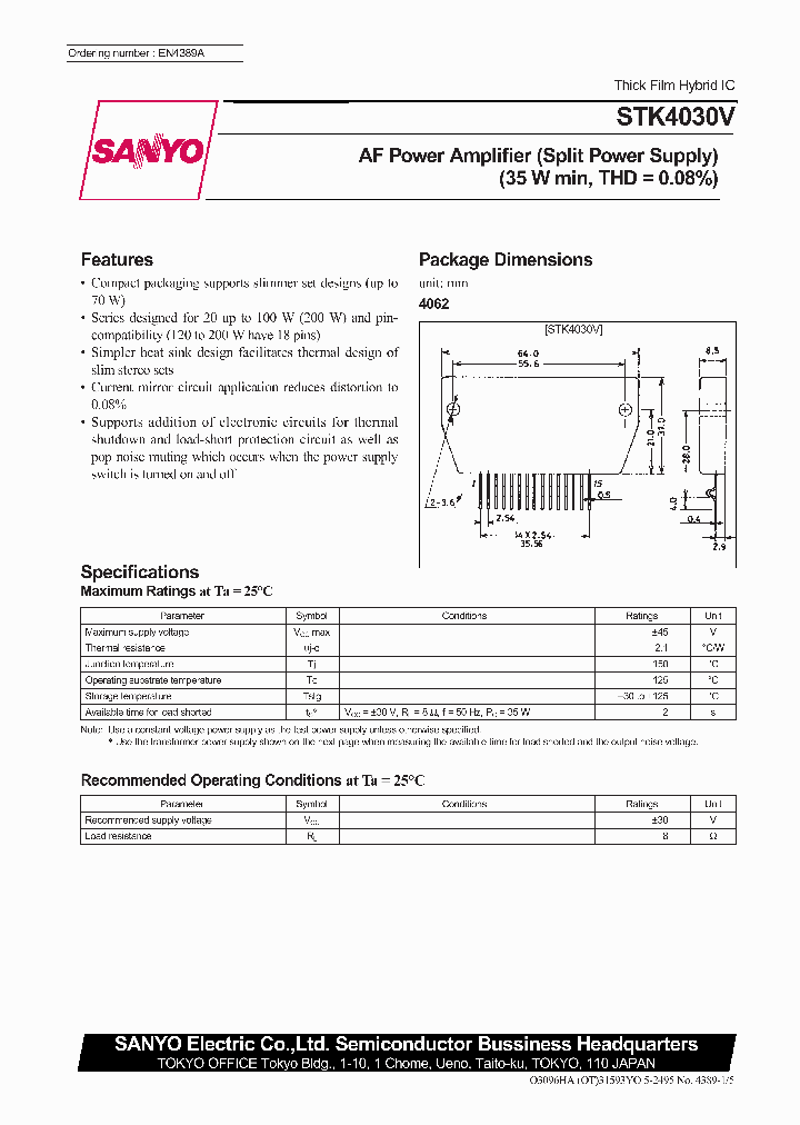 STK4030V_265201.PDF Datasheet