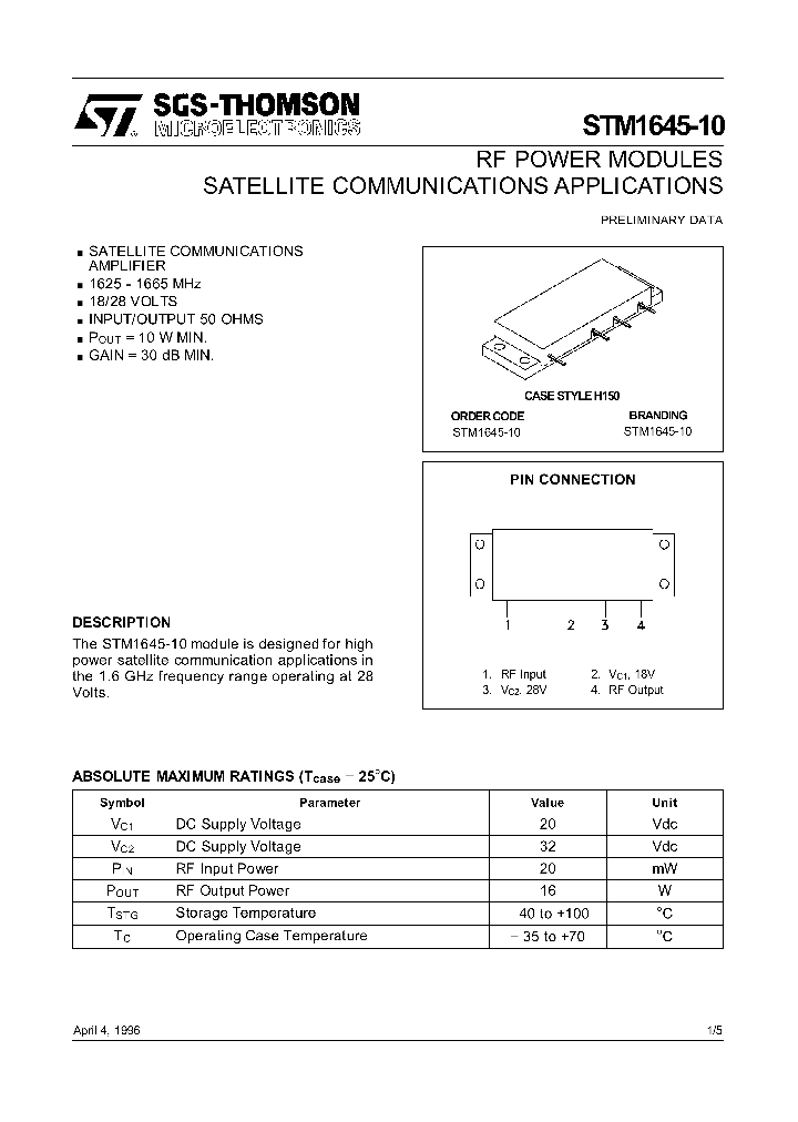 STM1645-10_66317.PDF Datasheet