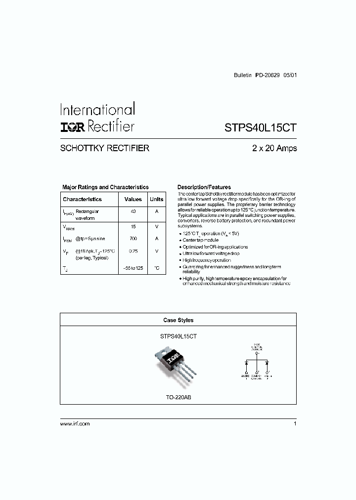 STPS40L15CT_236928.PDF Datasheet