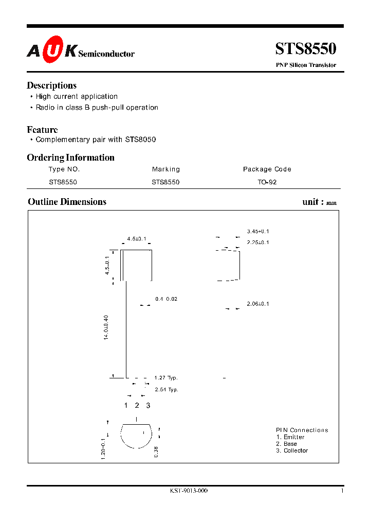STS8550_300070.PDF Datasheet