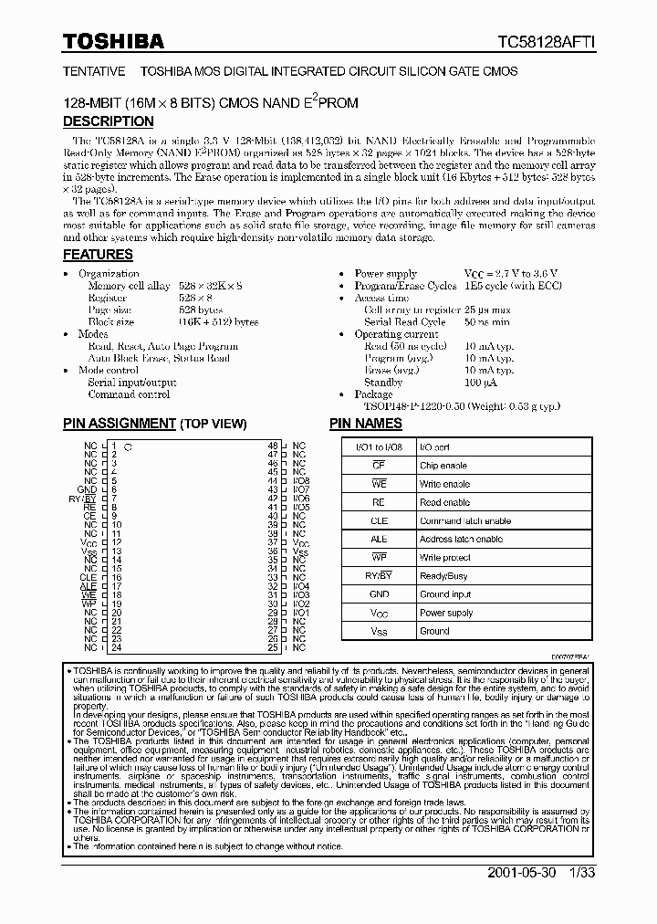 TC58128AFTI_254902.PDF Datasheet