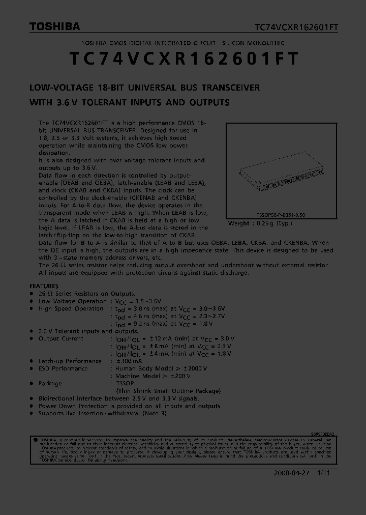 TC74VCXR162601FT_288951.PDF Datasheet