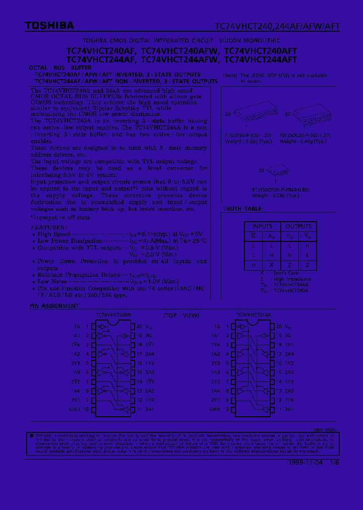 TC74VHCT244AFT_285216.PDF Datasheet