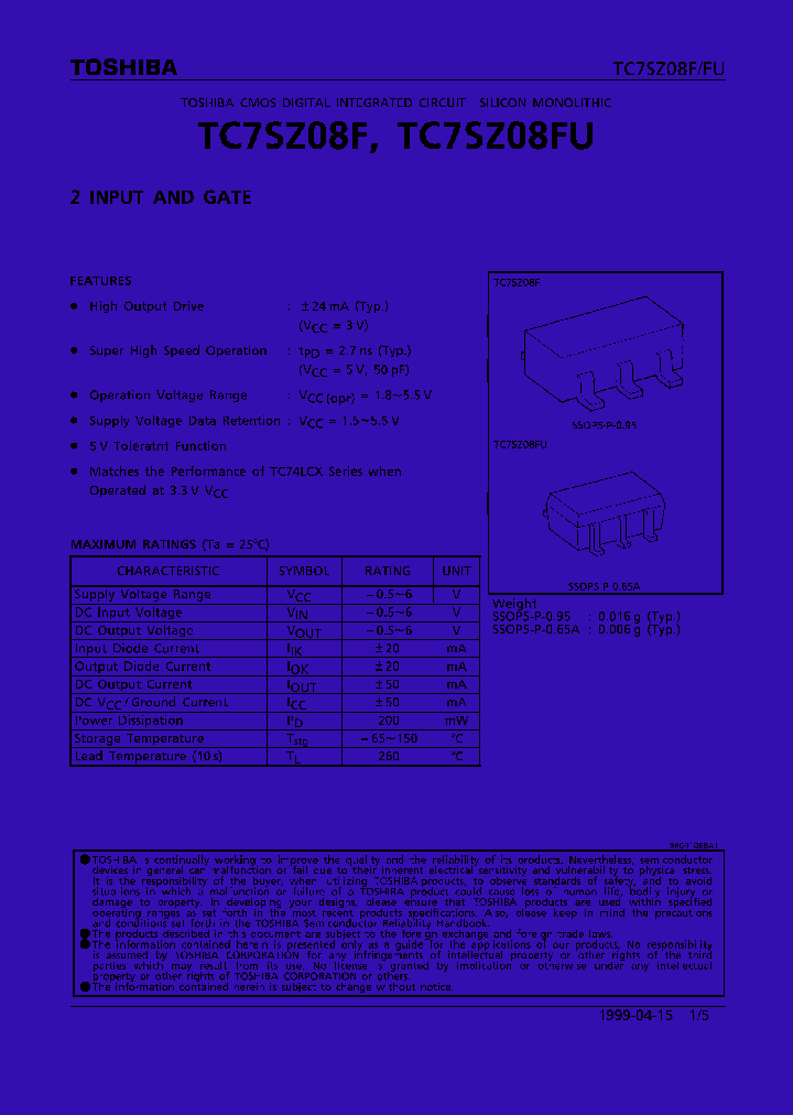 TC7SZ08FU_283093.PDF Datasheet